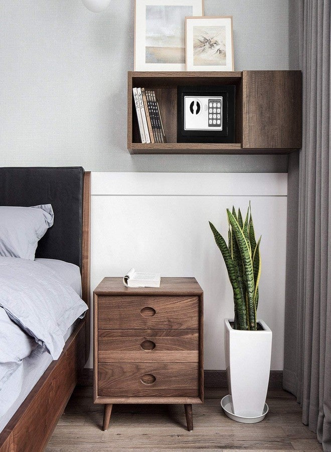 HELLARO خزائن إلكترونية صغيرة آمنة من هيلارو للمنزل والمكتب - الحجم (23 × 17 × 17) سم، متعددة الألوان - Image 4